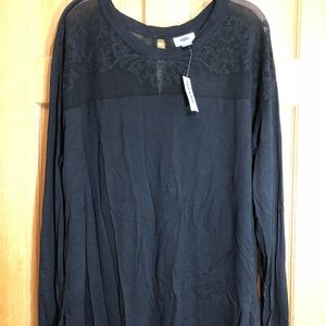 Old Navy Long Sleeve Black Shirt